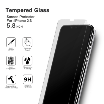 Ochranné tvrzené sklo na displej pro iPhone X, XS